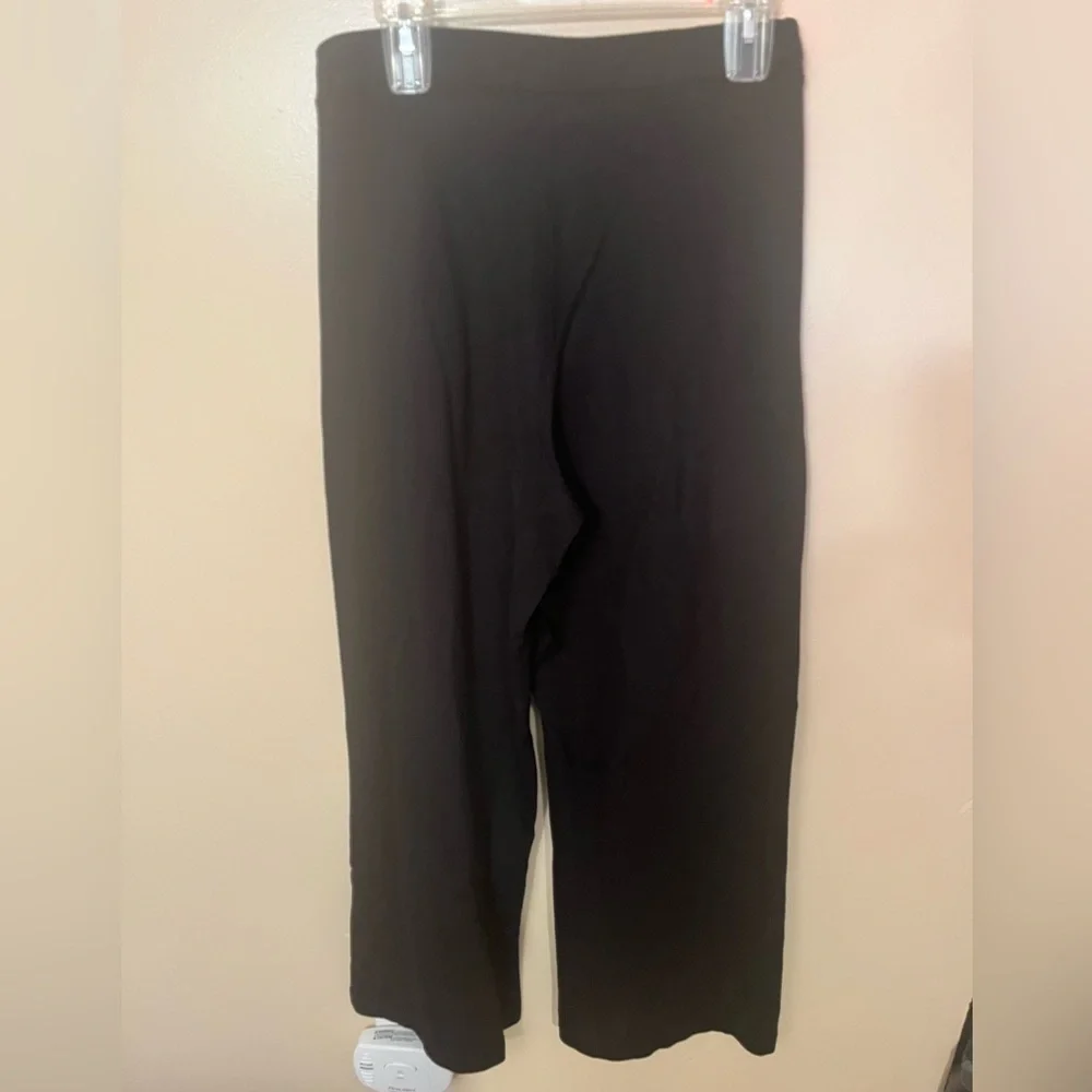 Banana Republic Black Wide Leg Pants Sz M